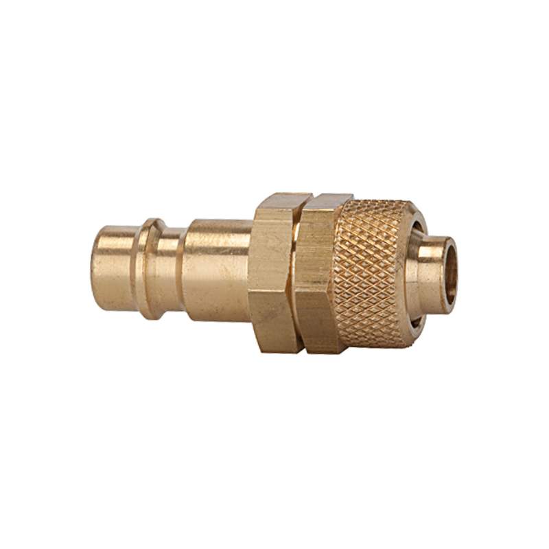 RIEGLER Nippel für Kupplungen NW 7,2 - 7,8, MS blank, für Schlauch 12x9