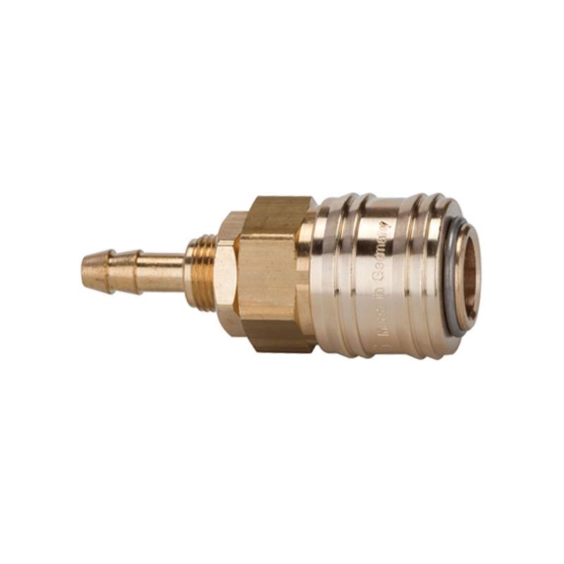 RIEGLER Schnellverschlusskupplung NW 7,2, MS blank, Tülle LW 8, M12x1