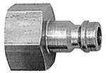 RIEGLER Nippel für Kupplungen NW 5, Edelstahl 1.4305, G 1/8 IG, SW 14