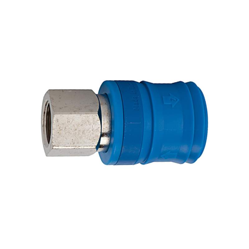 RIEGLER Sicherheitskupplung NW 7,4, Typ KE, Messing vern., G 3/8 IG