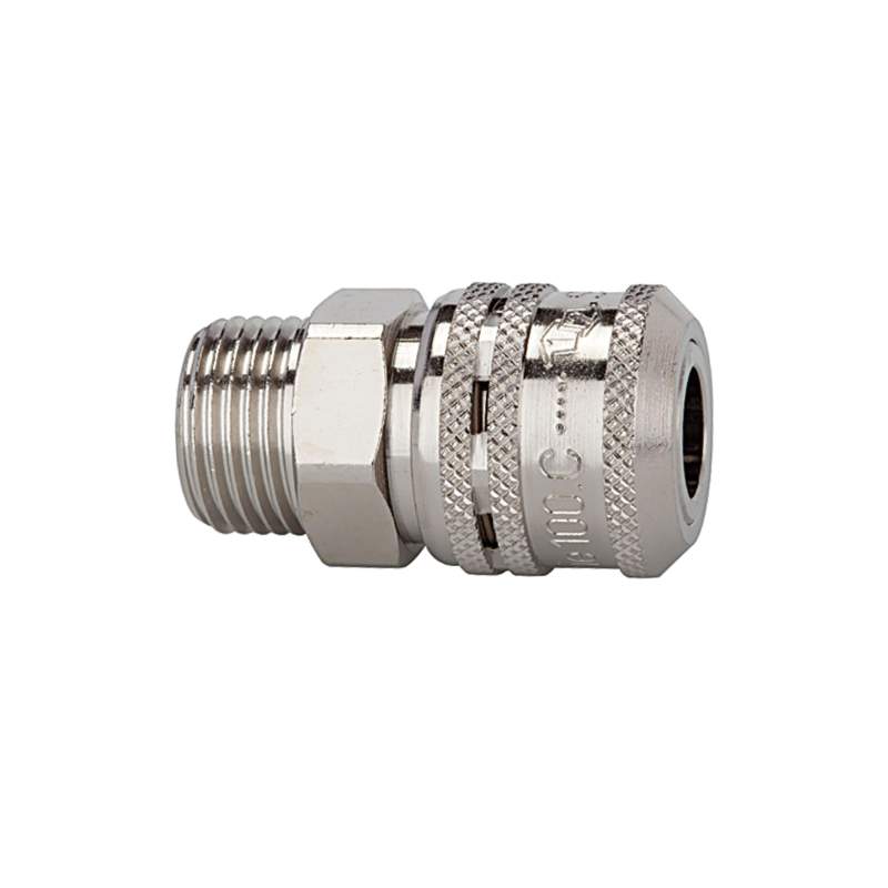 RIEGLER Sicherheitskupplung NW 7,8, Typ SEK, Messing vern., G 1/2 AG