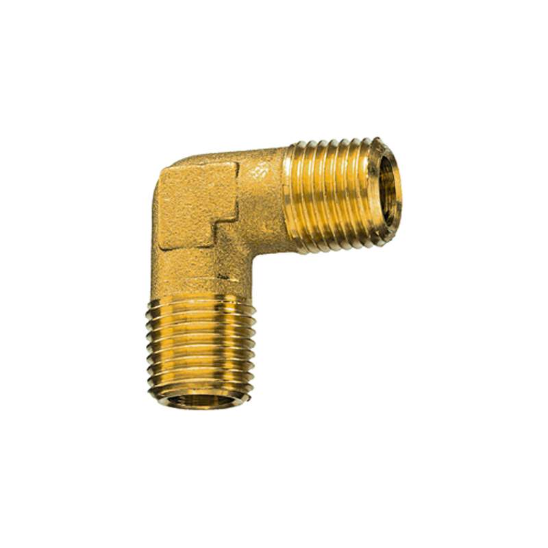 RIEGLER Winkelstück, außen/außen, R 1/4, SW 13, Messing blank