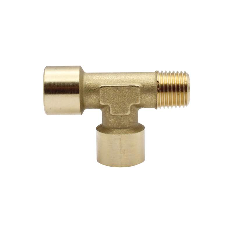 RIEGLER T-Stück, innen/innen/außen, G/R 1/8, SW 10, Messing blank