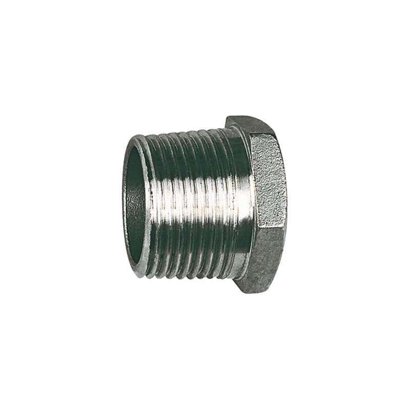 RIEGLER Verschlussstopfen, Sechskant, G 3/4, SW 31, Edelstahl 1.4408