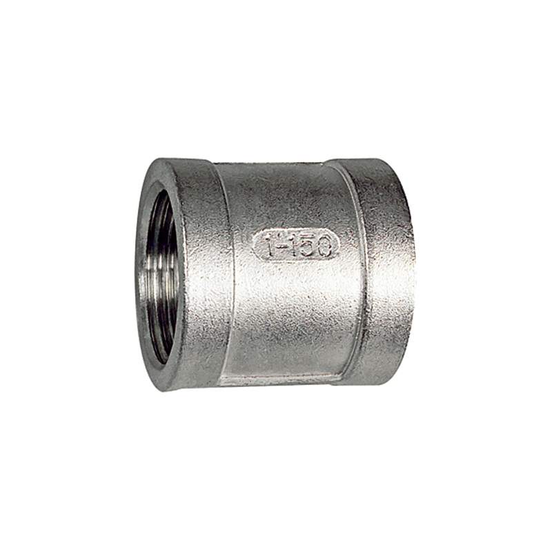 RIEGLER Muffe, rund, G 1, Edelstahl 1.4408
