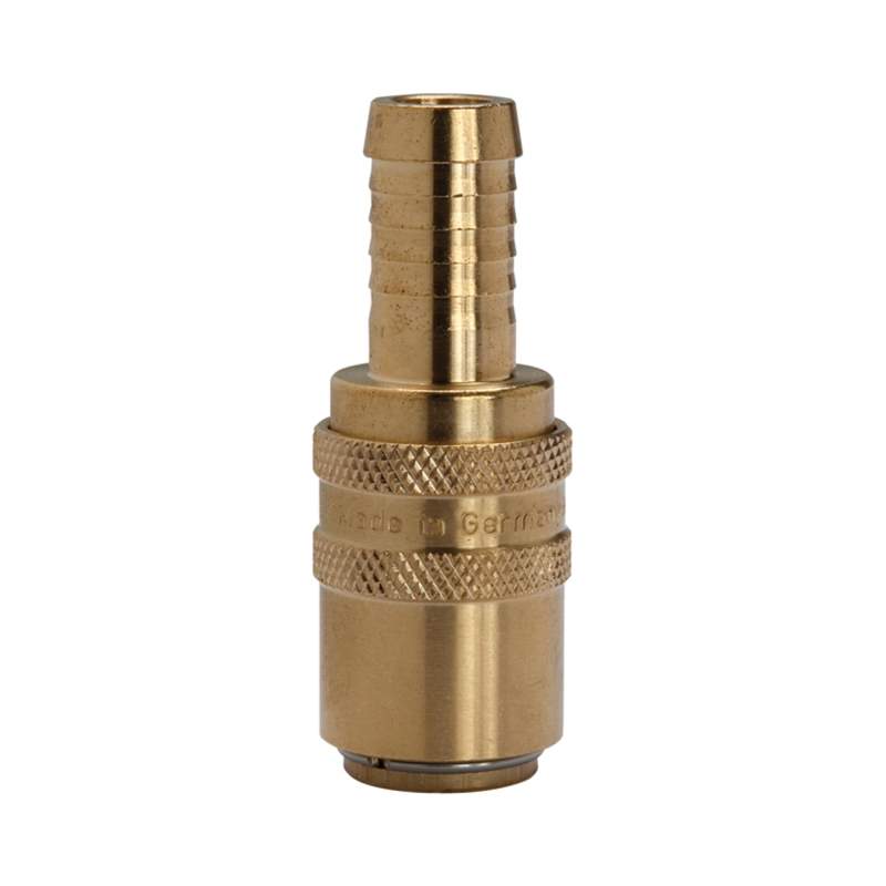 RIEGLER Temperierkupplung DN 9, Zapfen 13 mm, Schlauchtülle gerade