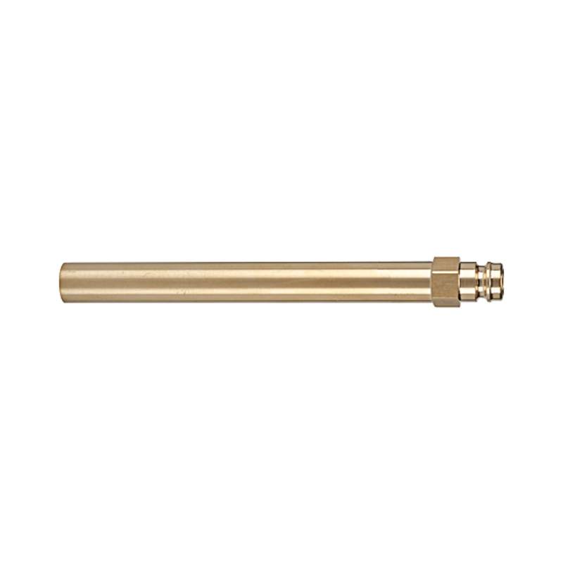 RIEGLER Stecknippel-Rohr DN 9, Rohr-Außen-Ø 14 mm, SW 15, Länge 150 mm