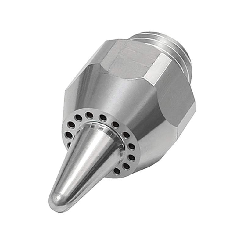 RIEGLER Lärmarme Runddüse, 1/2 - 27 UNS, Aluminium, Düsen-Außen-ø 13 mm
