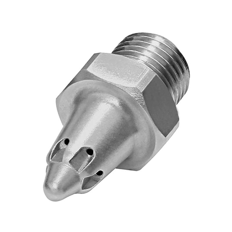 RIEGLER Lärmarme Runddüse, 1/2 - 27 UNS, Aluminium, Düsen-Außen-ø 11 mm