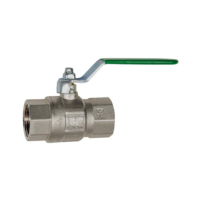 RIEGLER Trinkwasser-Kugelhahn, Handhebel, IG/IG, MS verchromt, Rp 1/4