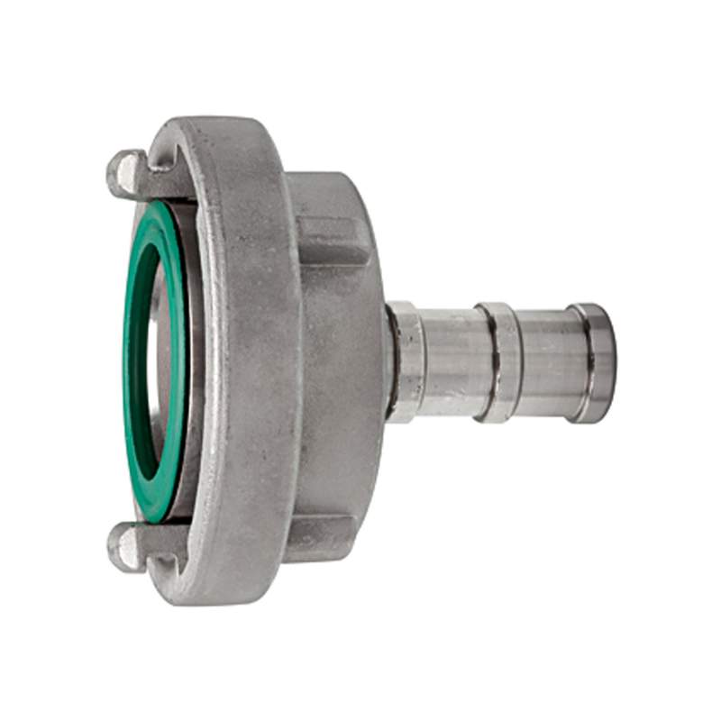 RIEGLER Storz-Kupplung, Stutzen, drehbar, ES V4A, Storz-Größe 52-C, LW 52