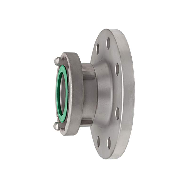 RIEGLER Storz-Übergangsstück, ES V4A, Storz-Größe 100, Flansch DN 100