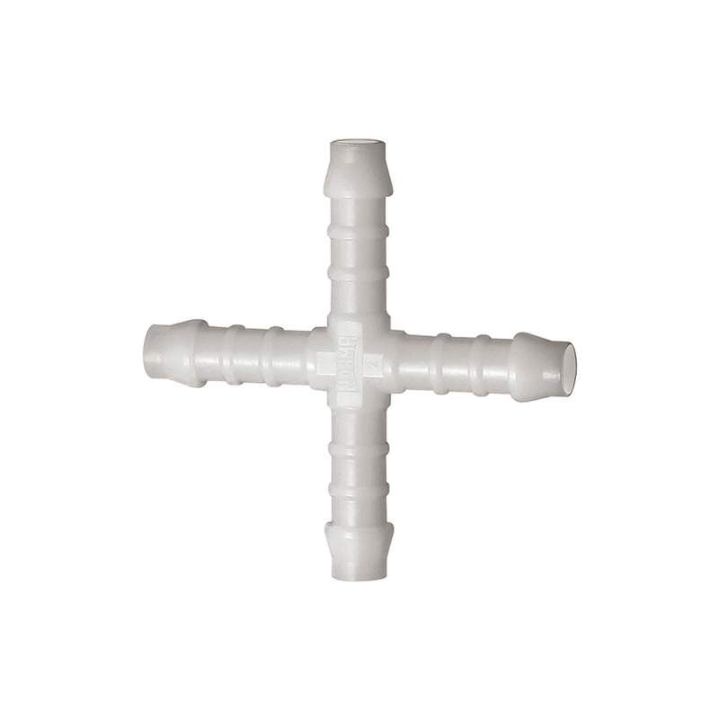 RIEGLER Kreuzverbindungsstutzen, für Schlauch LW 12 mm, POM