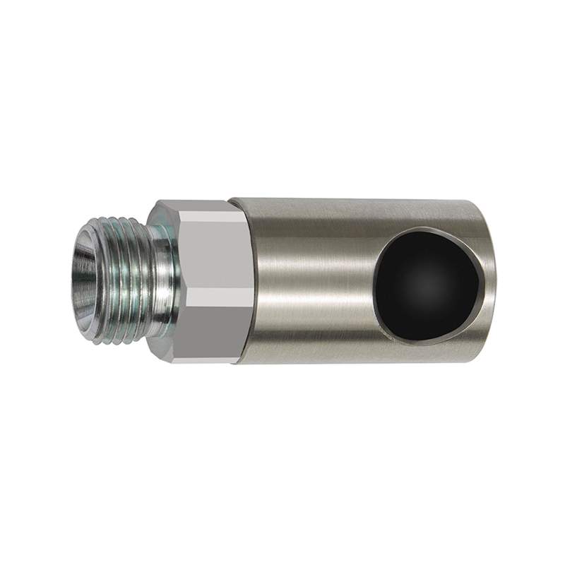 RIEGLER Druckknopf-Sicherheitskupplung NW 6, ISO 6150 C, ES, G 3/8 AG