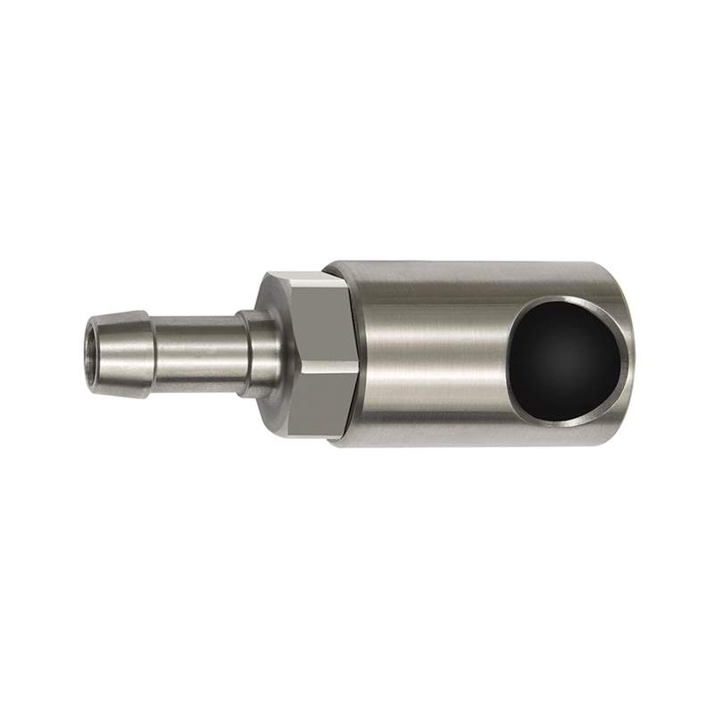 RIEGLER Druckknopf-Sicherheitskupplung NW 8, ISO 6150 C, ES, Tülle LW 10