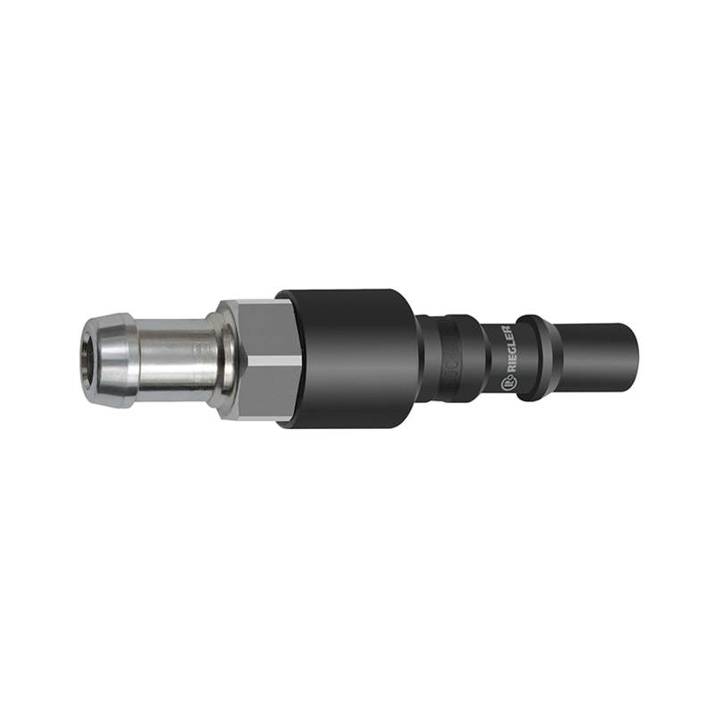 RIEGLER Einstecktülle für Kupplungen NW 8, RSV, ISO 6150 C, Stahl, LW 13