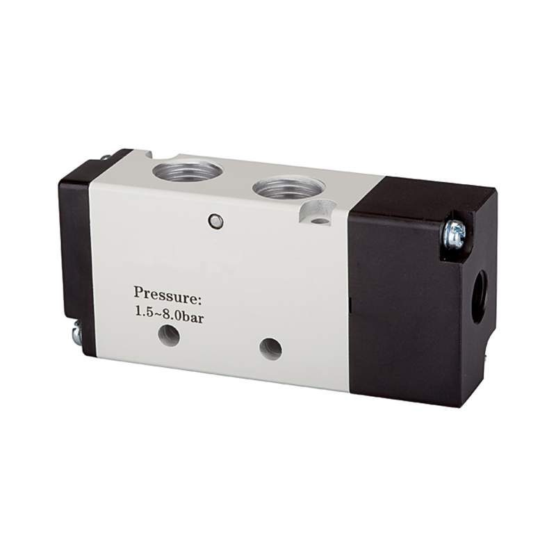 RIEGLER 5/2-Wegeventil, pneumatisch, »4A«, monostabil, G 1/4, 1300l/min