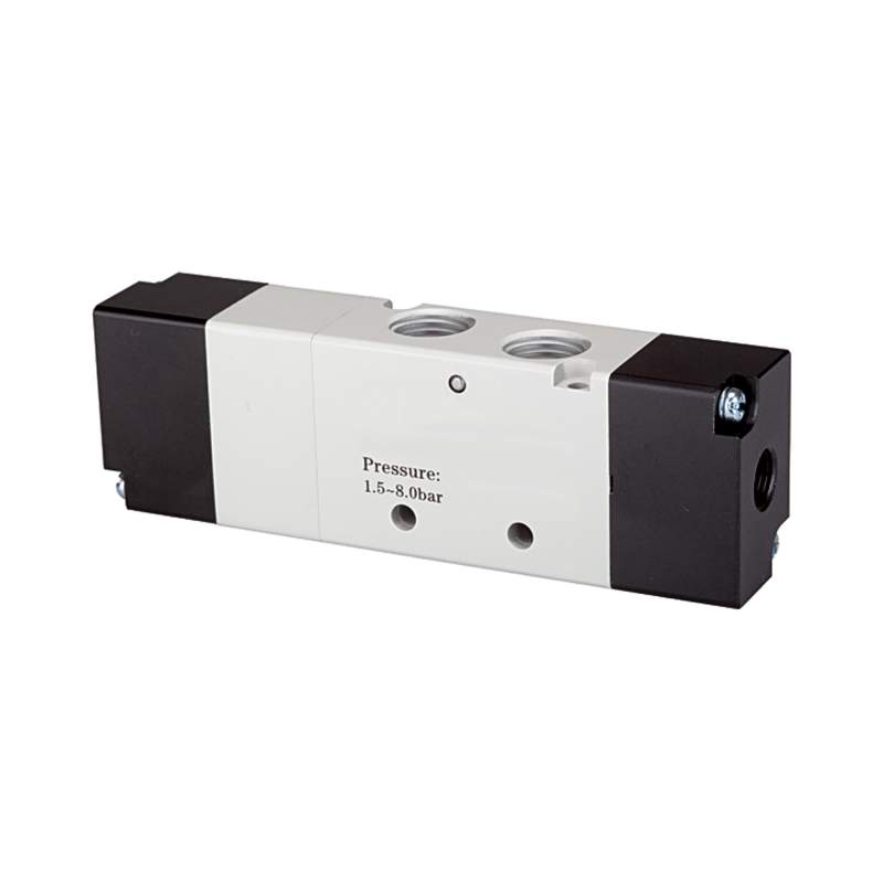 RIEGLER 5/3-Wegeventil, pneumatisch, »4A«, Mitte belü., G 1/4, 950l/min