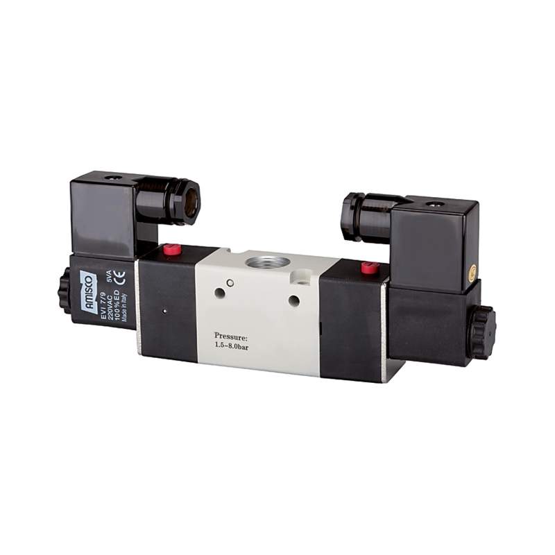 RIEGLER 3/2-Wegeven elektrop. »3V«, bista., G 1/4, 230 V, 50 Hz, 850l/min