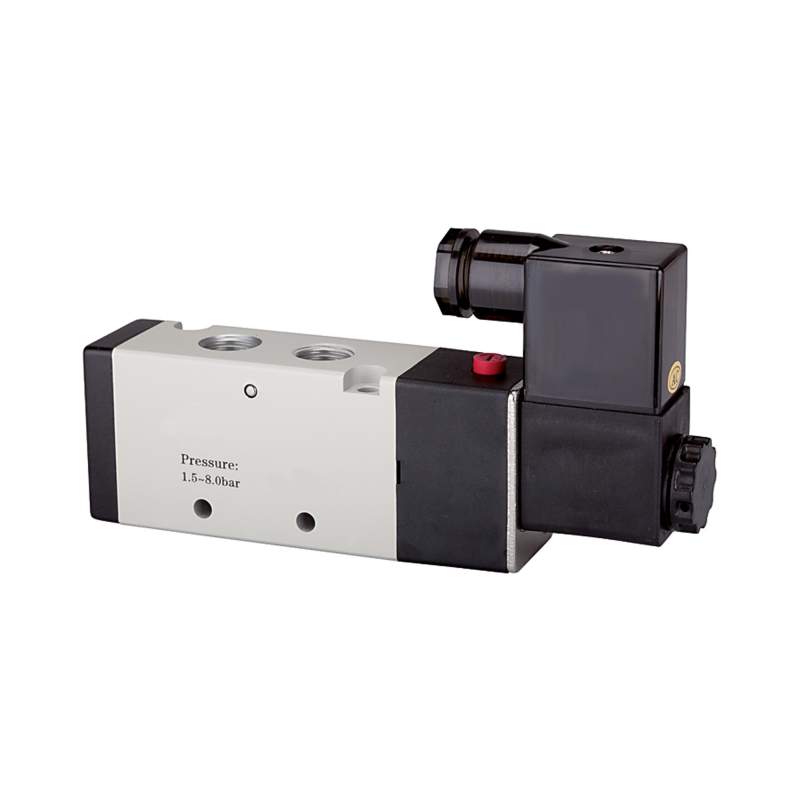 RIEGLER 5/2-Wegeventil elektropn. »4V« monost., G1/4, 230V 50Hz 1300l/min