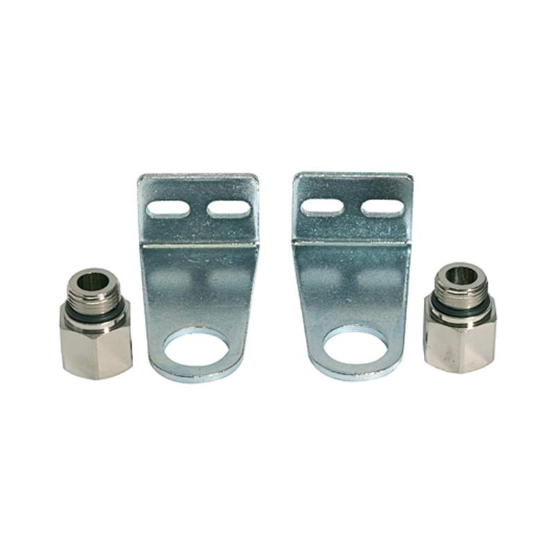 METAL WORK Haltewinkelsatz für Wegeventile, Höhe 120,0 mm, G 1/4
