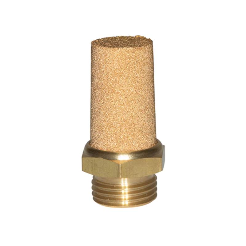 RIEGLER Sinterbronce-Schalldämpfer »value line«, Sechskant/Gew. MS, G 3/8