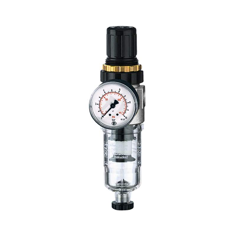 RIEGLER Filterregler »Standard-mini«, mit PC-Behälter inkl. Mano., G 1/4