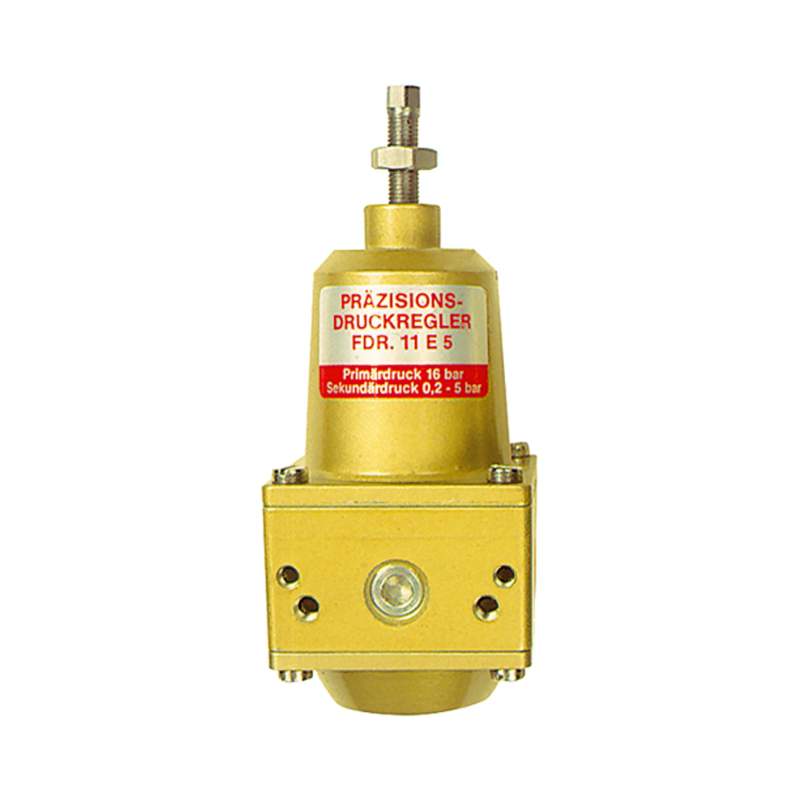 RIEGLER Präzisionsdruckregler o. Mano, buntmetallfrei, G 1/4, 0,2 - 5 bar