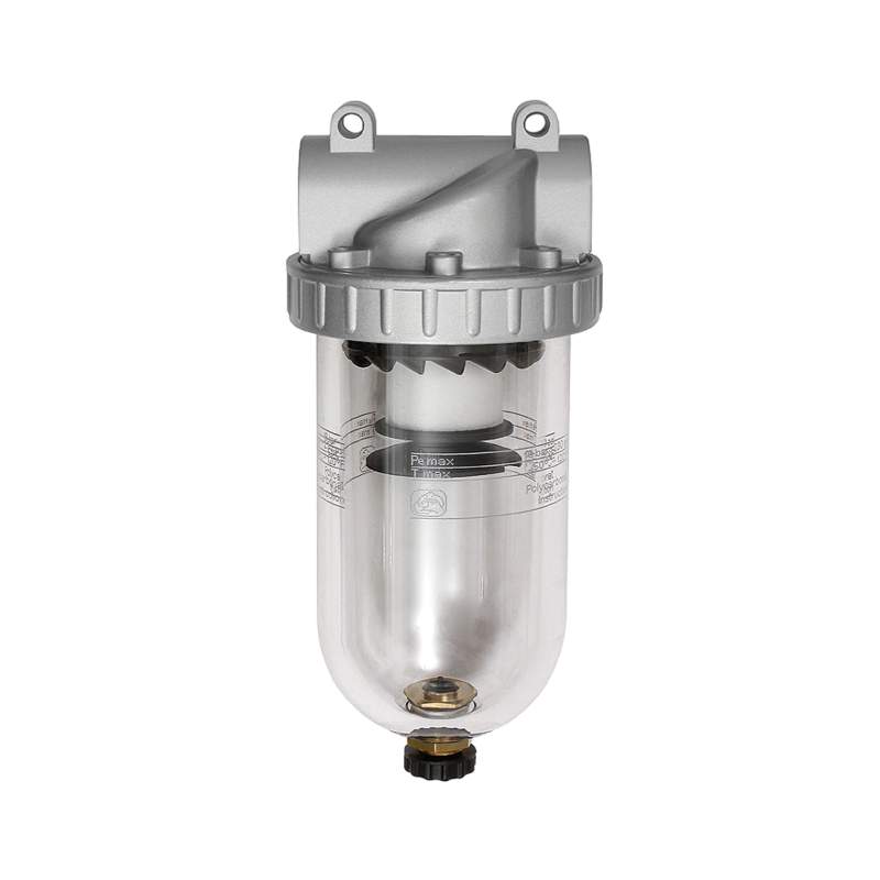 RIEGLER Filter »Standard«, mit Polycarbonatbehälter, 40 µm, BG 4, G 1 1/2