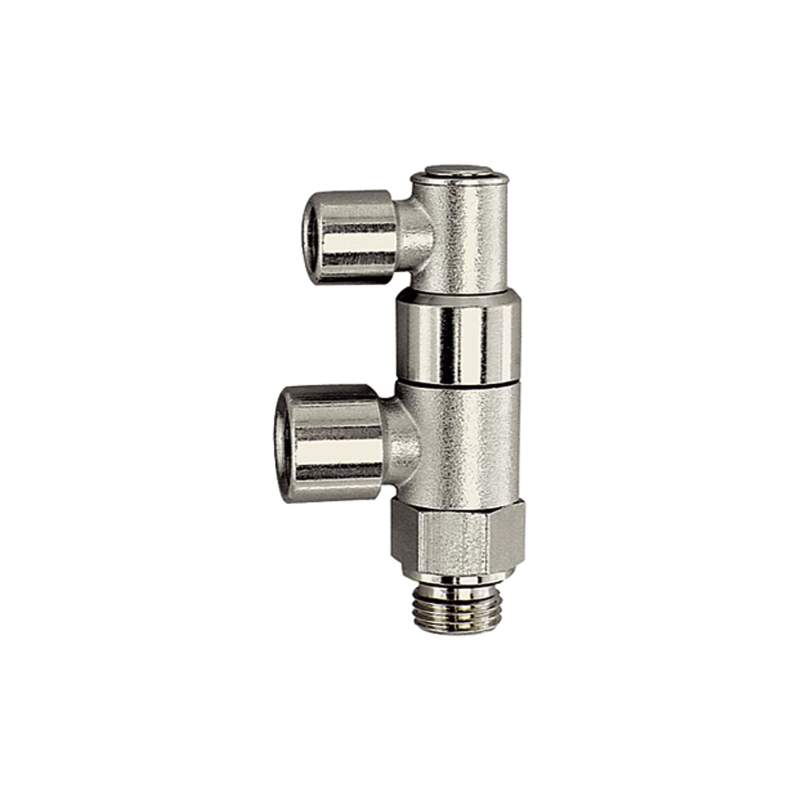 RIEGLER Stoppventil pneumatisch betätigt, G 1/4, G 1/4 i., G 1/8 i.