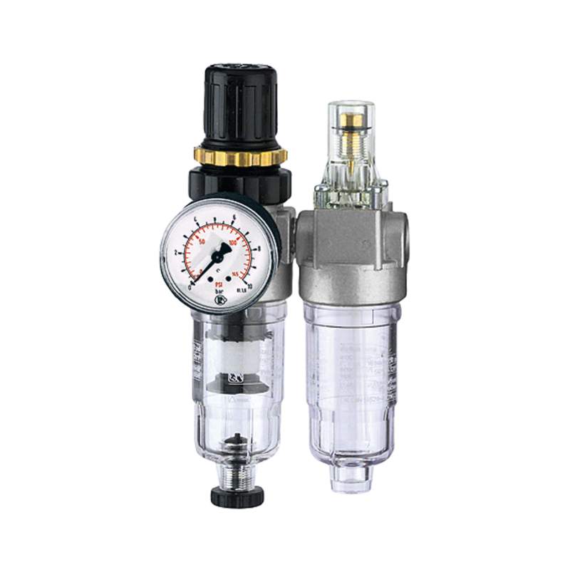 RIEGLER Wartungseinheit 2-tlg. »Standard-mini«, PC-Behälter, BG 0, G 1/8