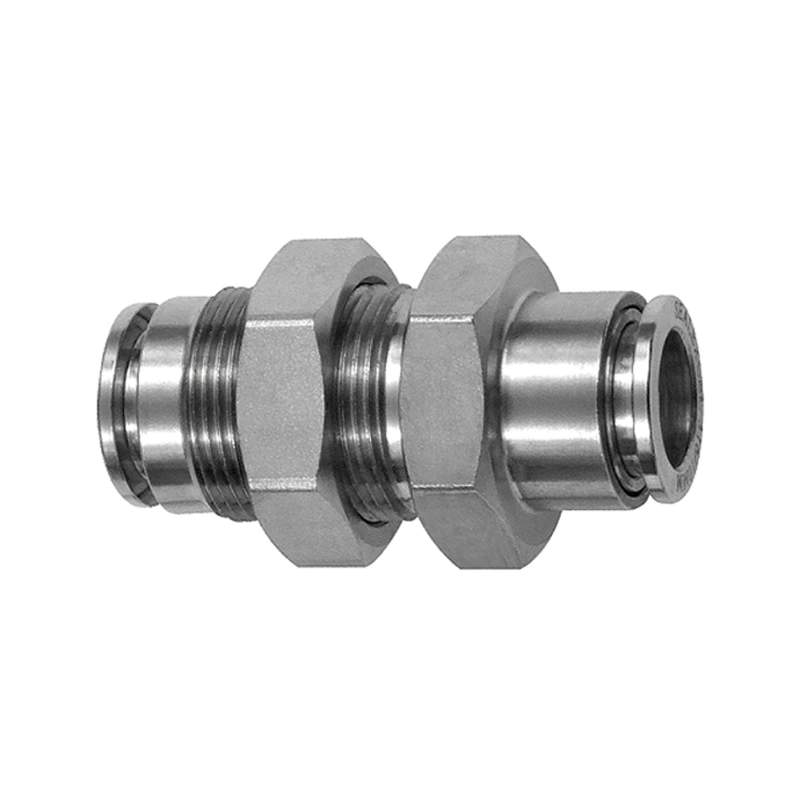 RIEGLER Gerade Schott-Steckverbindung, M24x1,5, ES 1.4404