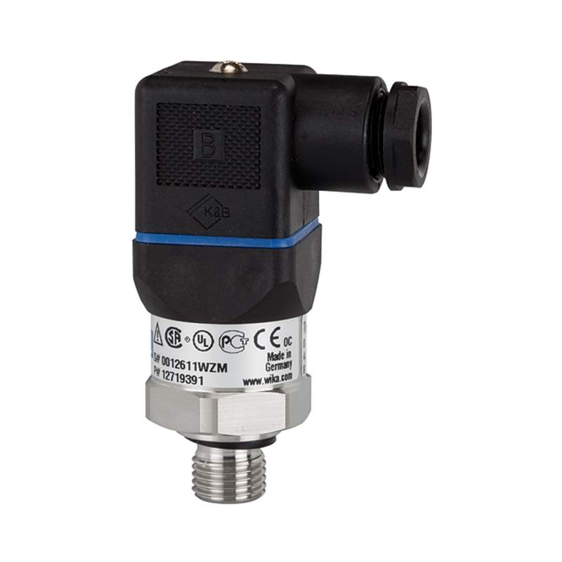 RIEGLER Druckmessumformer, Messber. 0 - 2,5 bar, G 1/4, CrNi-Stahl 1.4404