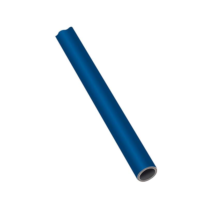RIEGLER Aluminiumrohr, blau, Rohr-ø 54x50, VPE 5 Stk., Länge 3 m