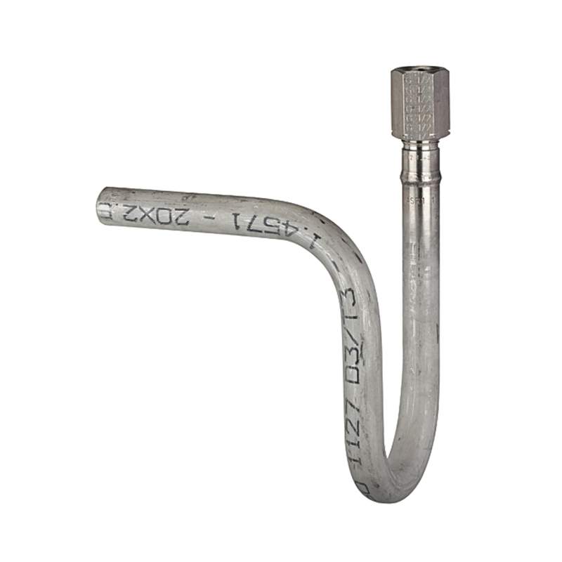 RIEGLER Wassersackrohr in U-Form, Schweißanschluss, G 1/2, Stahl