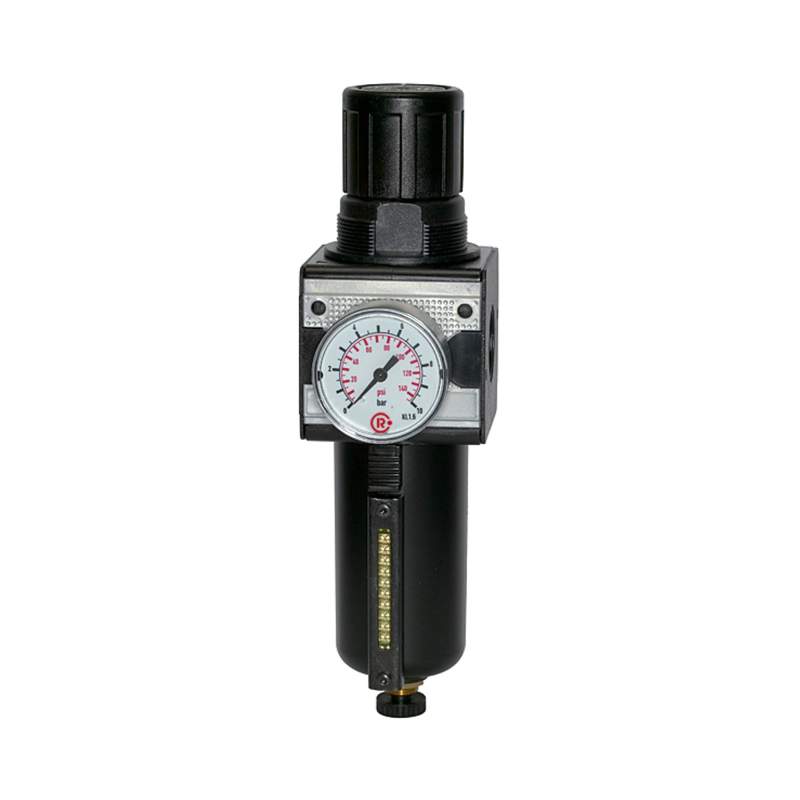 RIEGLER Filterregler »multifix«, Metallbehälter u. Sichtrohr, BG 3, G 3/4