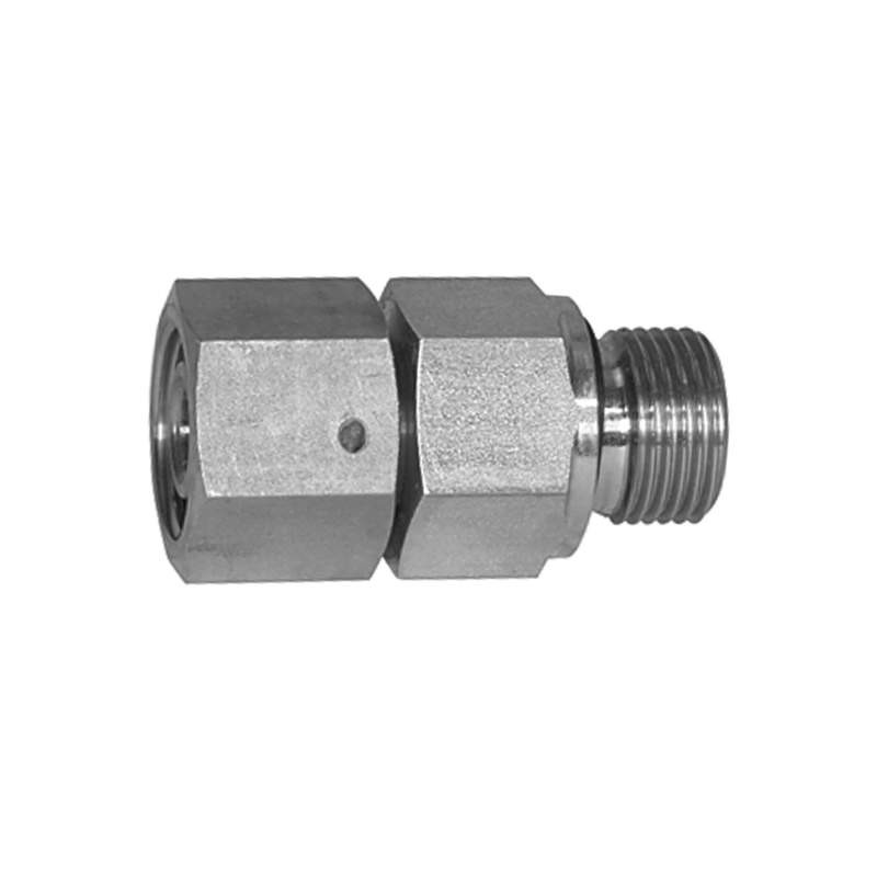 RIEGLER Einstellbare gerade Einschraubverschr. Dichtkegel, G1/4, ES Ø10mm