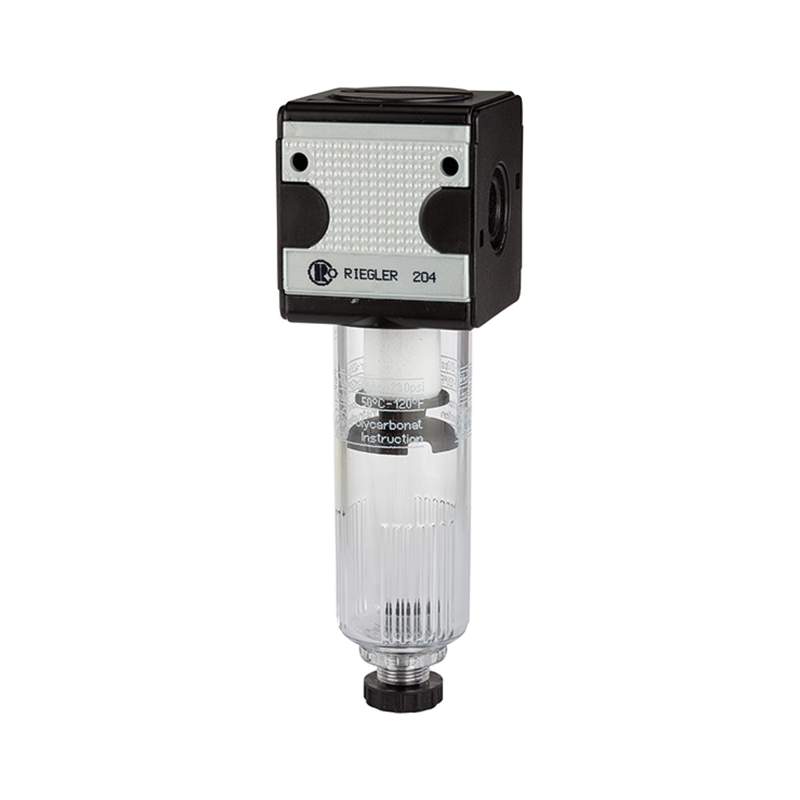 RIEGLER Filter »multifix« mit Polycarbonatbehälter, 5 µm, BG 1, G 3/8, HA