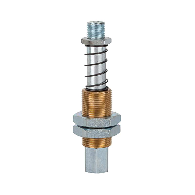 RIEGLER Federstössel, Sauger-/Vakuumanschluss M5 IG, Federweg 5,0 mm