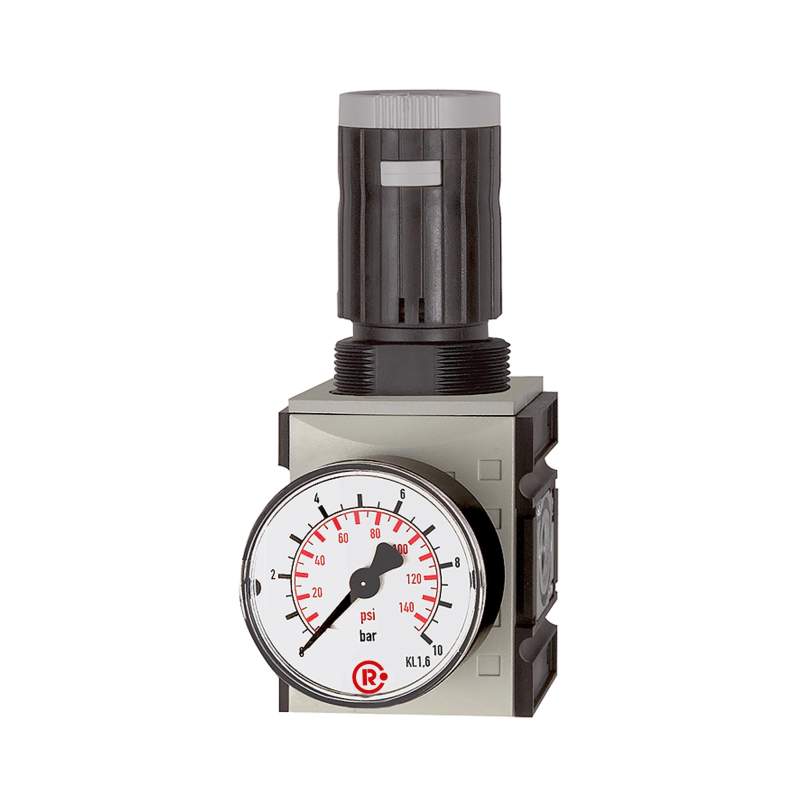 RIEGLER Druckregler »FUTURA«, inkl. Manometer, BG 1, G 1/4, 0,5 - 10 bar
