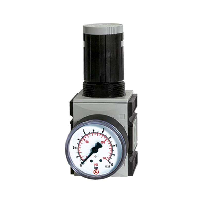 RIEGLER Druckregler, durchg. Druckvers. »FUTURA«, BG 2, G 3/8, 0,1-1 bar
