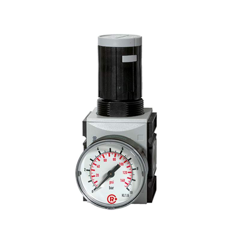 RIEGLER Präzisionsdruckregler »FUTURA«, mit Mano, BG 2, G 3/8, 0,5-16 bar