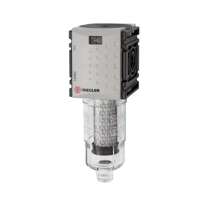 RIEGLER Aktivkohlefilter »FUTURA-mini« mit PC-Behälter, BG 0, G 1/4