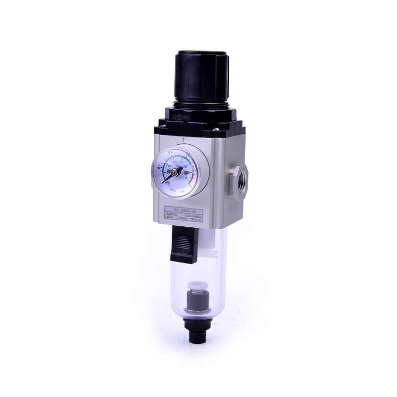 RIEGLER Filterregler »GA-mini« 5 µm, BG 200, G1/8, 1,5 - 9 bar, Ablass HA