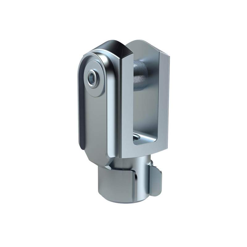 RIEGLER Gabelkopf AP2 ISO 8140, Bohrung 16, M16x1,5