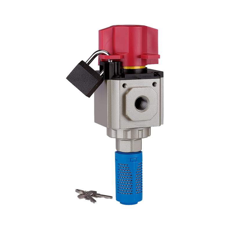 RIEGLER 3/2-Wege-Absperrventil »G«, BG 300, G 1/2, PE 0 - 9 bar