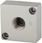 RIEGLER Adapterplatte zur Montage von Standardmanometern (rund) »G-mini«