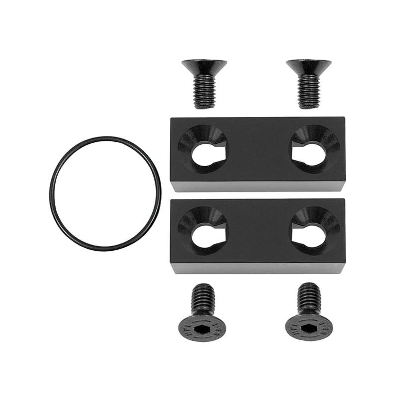 RIEGLER Koppelpaket zur Verblockung mehrerer Komponenten, O-Ring, BG 4