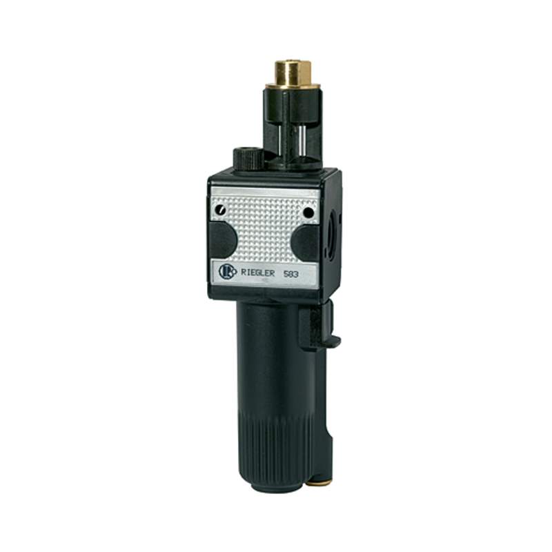 RIEGLER Nebelöler »multifix«, mit Metallbehälter, Sichtrohr, BG 1, G 1/4