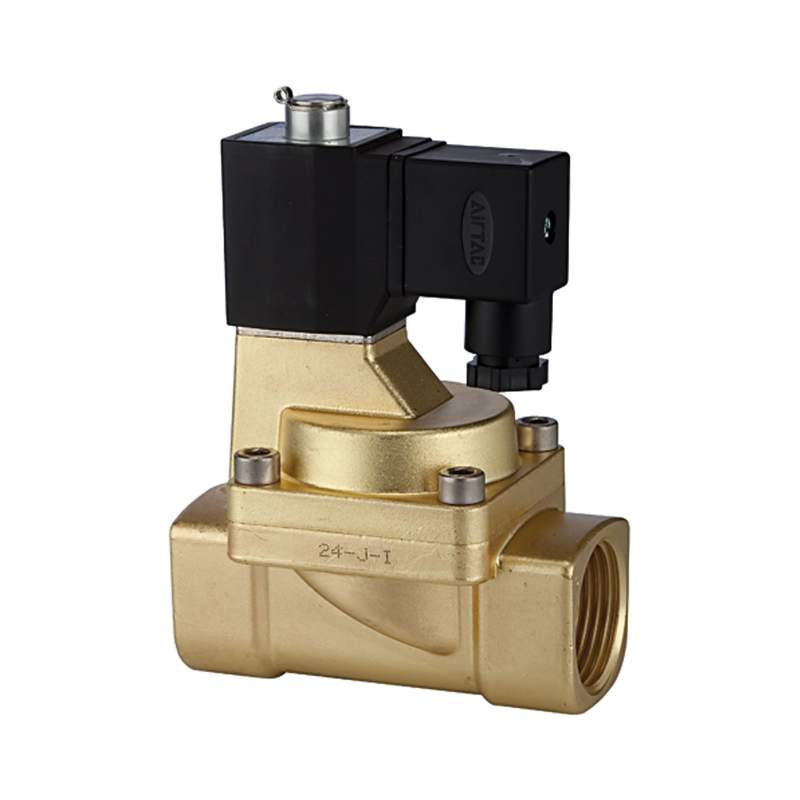 RIEGLER 2/2-Wege-MV., MS, NO, vorg., 24 V DC, G 1, PN 0,5-7 bar